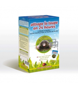 2 Pi&egrave;ges Attrape la Taupe 24H  