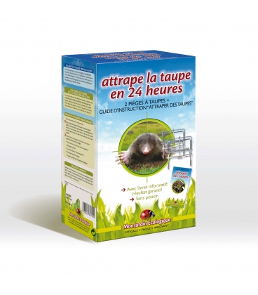 2 Pi&egrave;ges Attrape la Taupe 24H  