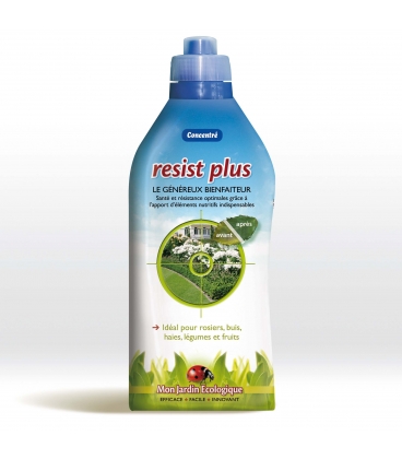 Resist Plus Pour Buis, L&eacute;gumes et Fruits Concentr&eacute; - 900 ml