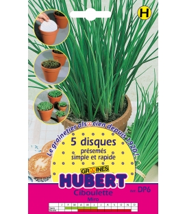 5 Disques Pr&eacute;sem&eacute;s de Ciboulette Miro &copy; Images prot&eacute;g&eacute;es t&eacute;l&eacute;chargement interdit !