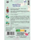 Disques Présemés Persil Frisé - Variété Bravour © Images protégées téléchargement interdit !