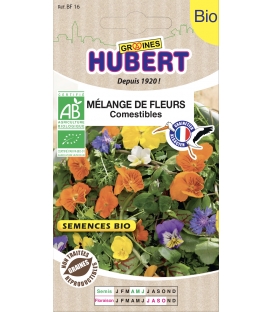 Fleurs Comestibles BIO &copy;Images prot&eacute;g&eacute;es t&eacute;l&eacute;chargement interdit !